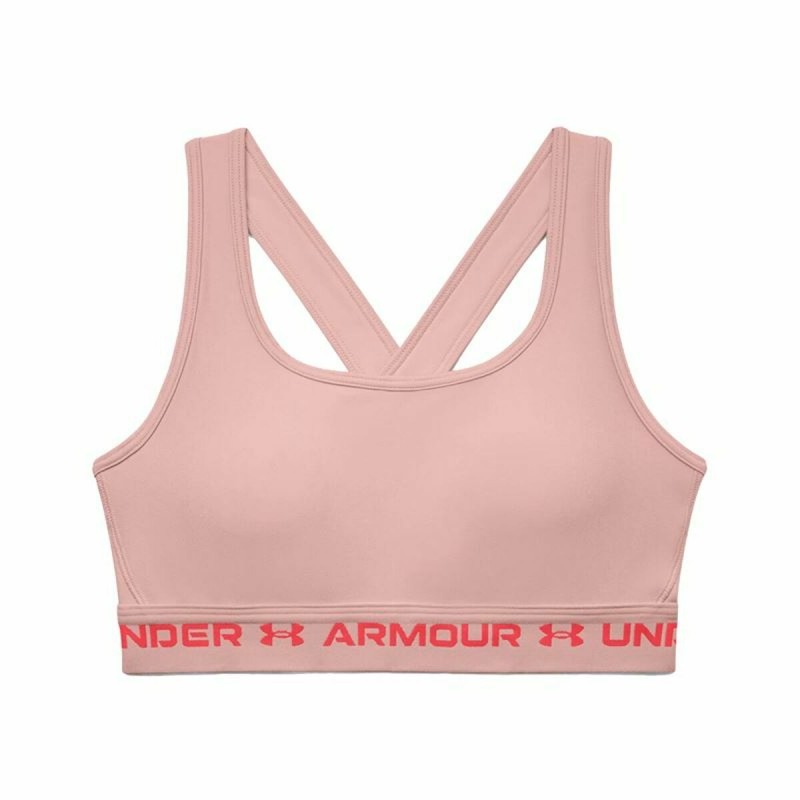 Reggiseno Sportivo Under Armour Crossback Mid Rosa Reggiseno Sportivo Under Armour Crossback Mid Rosa
