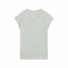 Maglia a Maniche Corte per Bambini Converse Timeless Chuck Patch Grigio scuro