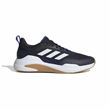 Scarpe Sportive Uomo Adidas Trainer V Nero Blu Marino
