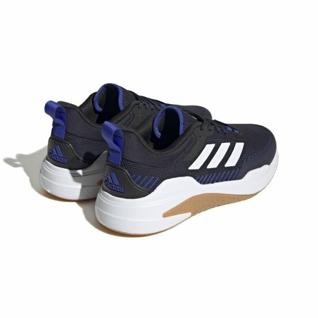 Scarpe Sportive Uomo Adidas Trainer V Nero Blu Marino