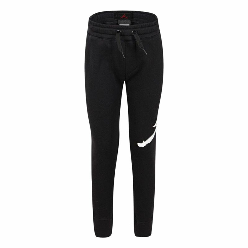Pantalone di Tuta per Bambini Nike Jumpman Fleece Nero Pantalone di Tuta per Bambini Nike Jumpman Fleece Nero