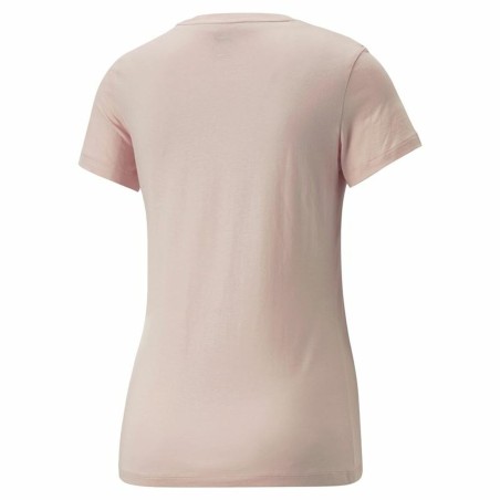 Maglia a Maniche Corte Donna Puma Rosa chiaro