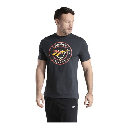 Maglia a Maniche Corte Uomo Reebok  Classic Trail Nero