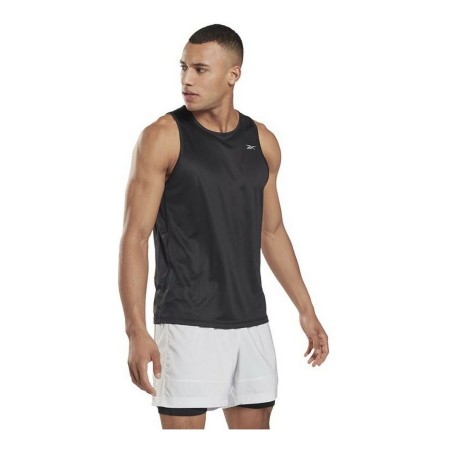 Maglia Smanicata da Uomo Reebok Essentials Nero