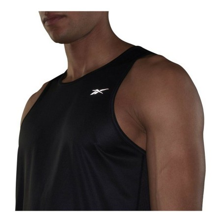 Maglia Smanicata da Uomo Reebok Essentials Nero