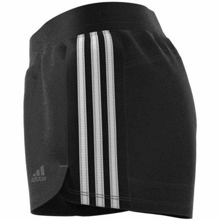 Pantaloni Corti Sportivi da Uomo Adidas Pacer 3 Nero