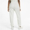 Pantalone Lungo Sportivo Puma Embroidery High Montagna Bianco Donna