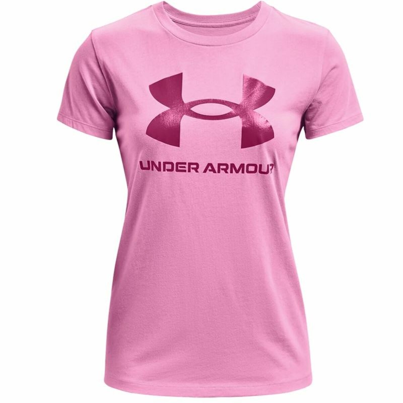 Maglia a Maniche Corte Donna Under Armour Graphic Rosa Maglia a Maniche Corte Donna Under Armour Graphic Rosa