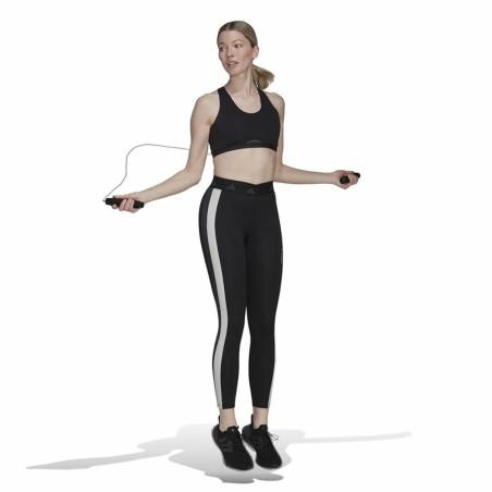 Leggings Sportivo da Donna Adidas 7/8 Hyperglam Nero