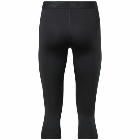 Leggings Sportivo da Donna Reebok Capri Night Nero