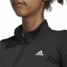 Maglia a maniche lunghe da donna Adidas Nero