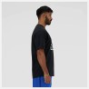 Maglia a Maniche Corte Uomo New Balance SPORT ESSENTIALS MT41593 Nero (XL)