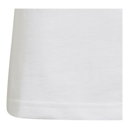 Maglia a Maniche Corte per Bambini Adidas Graphic Bianco