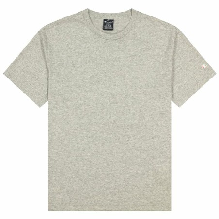 Maglia a Maniche Corte Uomo Champion Crew-Neck Nero 2 Pezzi Grigio chiaro
