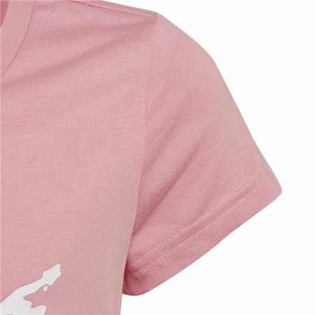 Maglia a Maniche Corte per Bambini Adidas  Graphic  Rosa