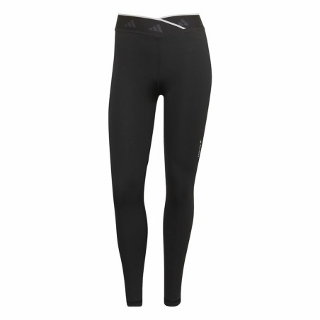 Leggings Sportivo da Donna Adidas Tf Vsh 7/8 T Nero
