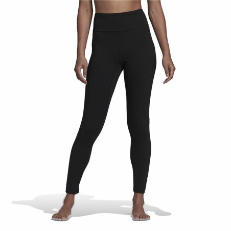 Leggings Sportivo da Donna Adidas Yo Ess 78 Tig Nero
