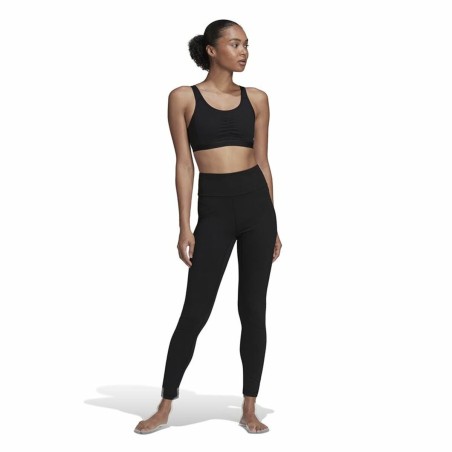 Leggings Sportivo da Donna Adidas Yo Ess 78 Tig Nero