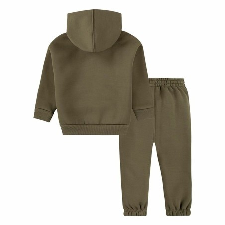 Completo Sportivo per Neonati Converse Sustainable Core Po Oliva 2 Pezzi