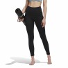 Leggings Sportivo da Donna Adidas Yo Sto 78 Tig Nero