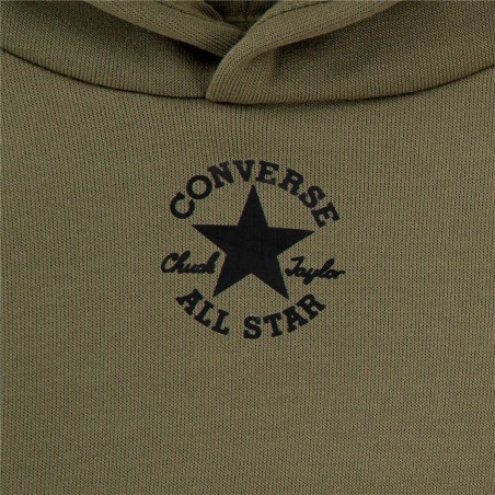 Completo Sportivo per Neonati Converse Sustainable Core Po Oliva 2 Pezzi