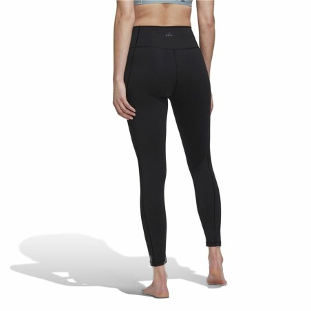 Leggings Sportivo da Donna Adidas Yo Sto 78 Tig Nero