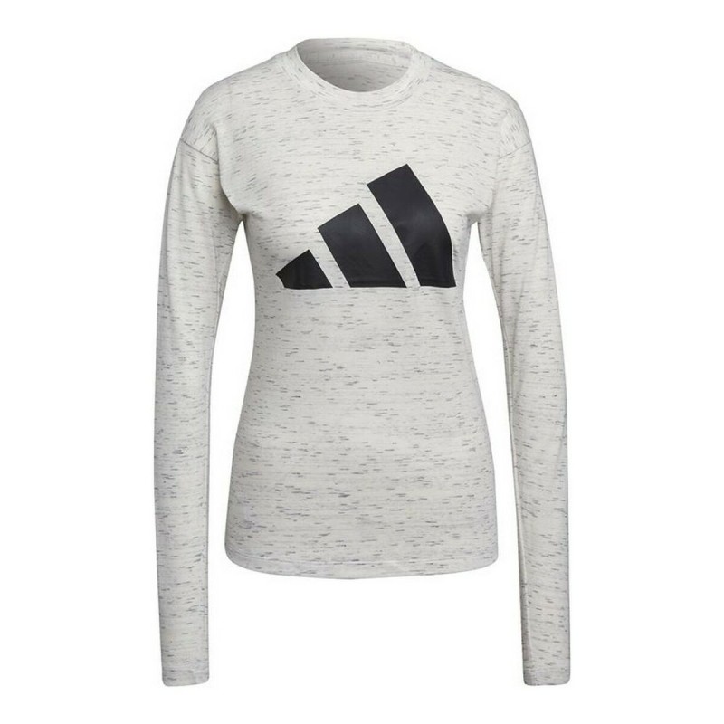 Maglia a maniche lunghe da donna Adidas Icons Winners 2.0 Bianco Maglia a maniche lunghe da donna Adidas Icons Winners 2.0 Bianco