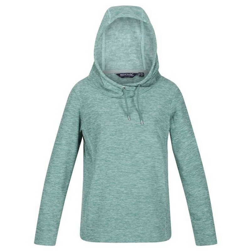 Felpa con Cappuccio Donna Regatta Kizmit II Hooded Marl Azzurro Chiaro Felpa con Cappuccio Donna Regatta Kizmit II Hooded Marl Azzurro Chiaro