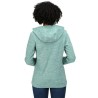 Felpa con Cappuccio Donna Regatta Kizmit II Hooded Marl Azzurro Chiaro