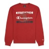 Felpa senza Cappuccio Uomo Champion Authentic Athletic Rosso