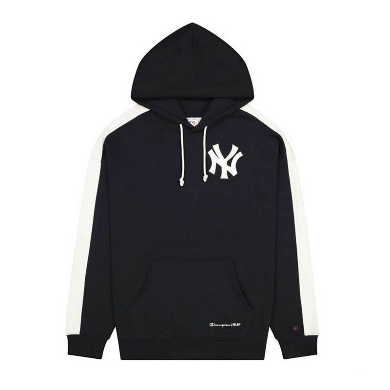 Felpa con Cappuccio Uomo Champion MLB New York Yankees Blu scuro Felpa con Cappuccio Uomo Champion MLB New York Yankees Blu scuro
