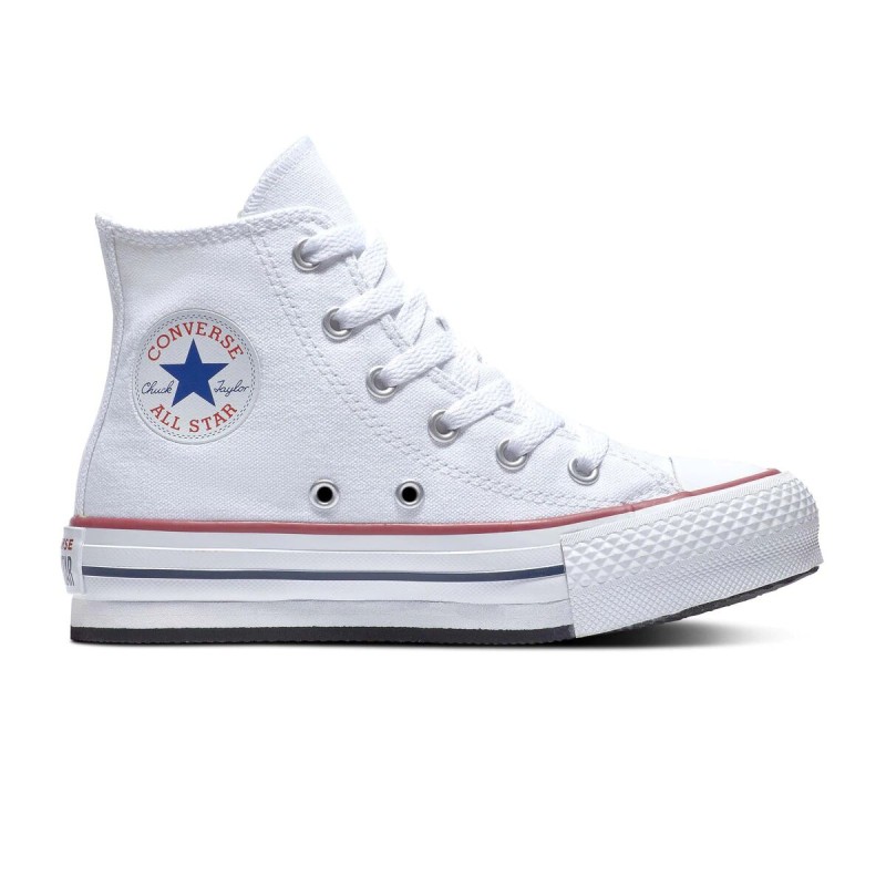 Scarpe da Tennis Casual Bambino Converse All-Star Lift High Bianco Scarpe da Tennis Casual Bambino Converse All-Star Lift High Bianco