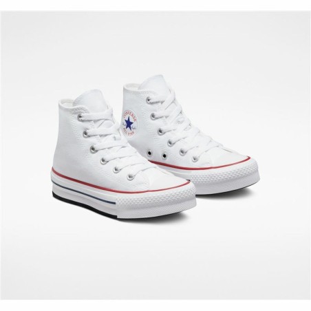 Scarpe da Tennis Casual Bambino Converse All-Star Lift High Bianco
