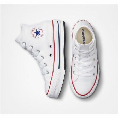 Scarpe da Tennis Casual Bambino Converse All-Star Lift High Bianco