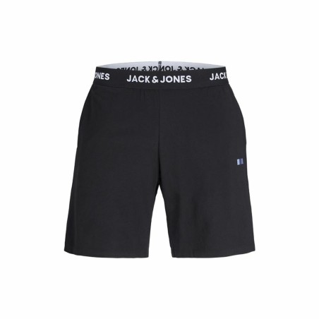Completo Sportivo per Adulti Jack & Jones Jactheo Ss Nero 2 Pezzi
