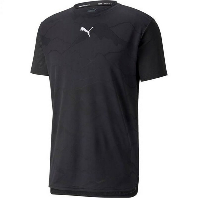 Maglia a Maniche Corte Uomo Puma Train Vent Nero Maglia a Maniche Corte Uomo Puma Train Vent Nero