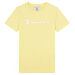Maglia a Maniche Corte Donna Champion  Big Script Logo