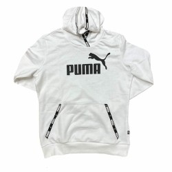 Felpa senza Cappuccio Uomo Puma Power Bianco