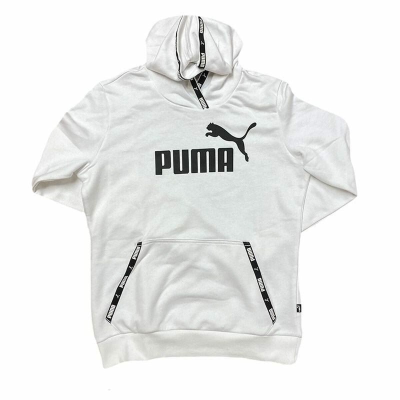 Felpa senza Cappuccio Uomo Puma Power Bianco Felpa senza Cappuccio Uomo Puma Power Bianco