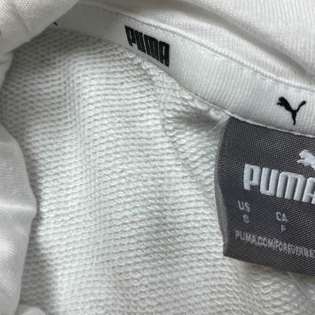 Felpa senza Cappuccio Uomo Puma Power Bianco