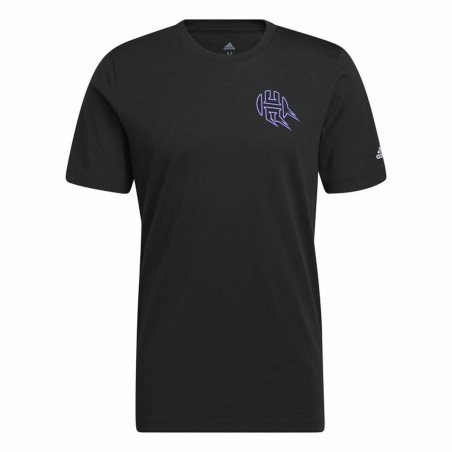 Maglia a Maniche Corte Uomo Adidas Avatar James Harden Graphic Nero