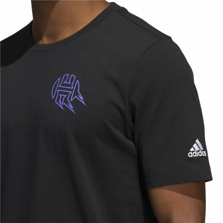 Maglia a Maniche Corte Uomo Adidas Avatar James Harden Graphic Nero
