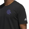 Maglia a Maniche Corte Uomo Adidas Avatar James Harden Graphic Nero