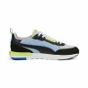 Scarpe da Tennis Casual Uomo Puma R22 Azzurro Giallo