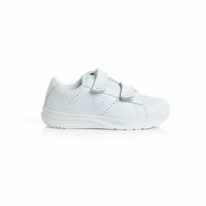 Scarpe Sportive per Bambini Joma Sport Play Jr Bianco Scarpe Sportive per Bambini Joma Sport Play Jr Bianco