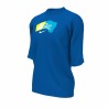 Maglia a Maniche Corte Uomo Nike Hydrogu Azzurro