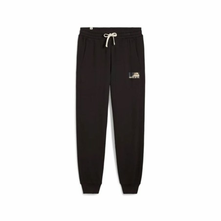 Pantalone di Tuta per Adulti Puma Nero Uomo