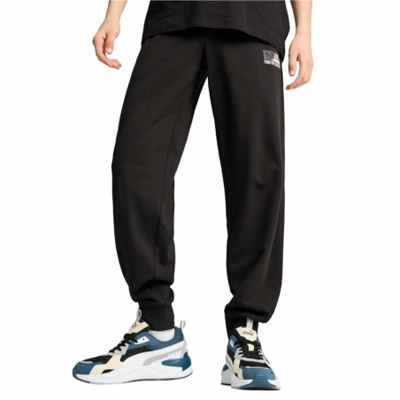 Pantalone di Tuta per Adulti Puma Nero Uomo
