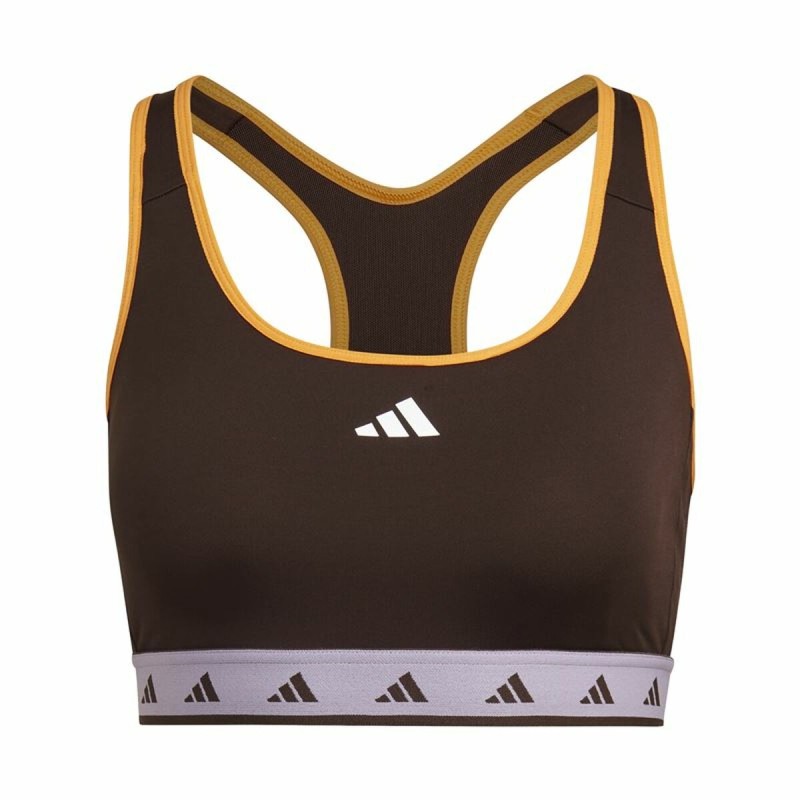 Reggiseno Sportivo Adidas Hyperglam Powerreact Nero Reggiseno Sportivo Adidas Hyperglam Powerreact Nero