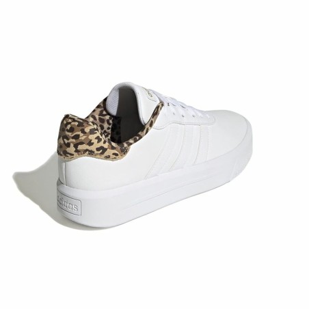 Scarpe Sportive da Donna Adidas Court Platform Bianco